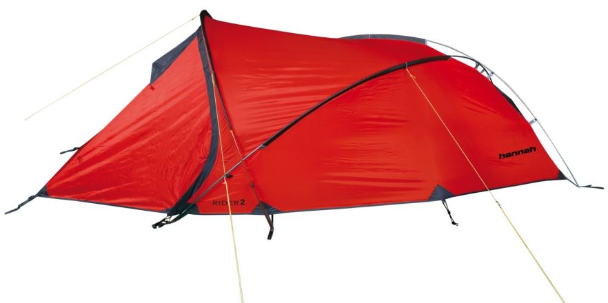 Turistický stan Hannah Rider 2 Mandarin red II (2)