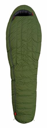 Péřový spací pytel WARMPEACE Horizont 1400 - Riffle green/black