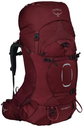 Turistický batoh Osprey Aether 65L acorn red