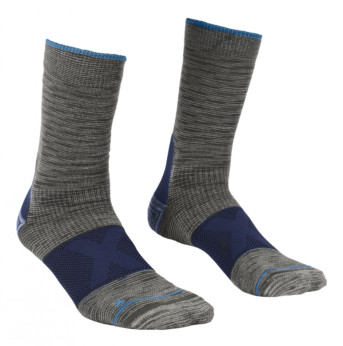 Pánské funkční ponožky Ortovox Alpinist Mid Socks grey blend 45-47 EU