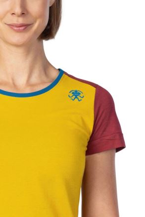 Dámské triko Rafiki Chulilla ceylon yellow/tibetan (5)
