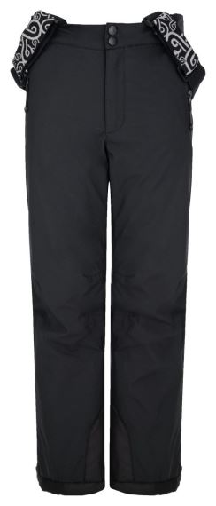 Dětské lyžařské kalhoty Kilpi Gabone-J Růžová Černá