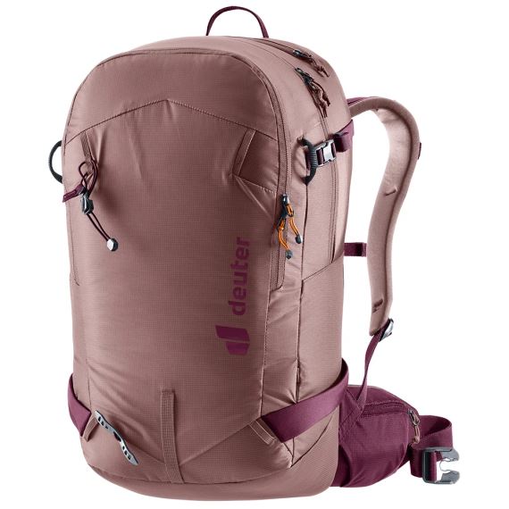 Dámský skialpový batoh Deuter Freerider 28 SL ashrose-cassis
