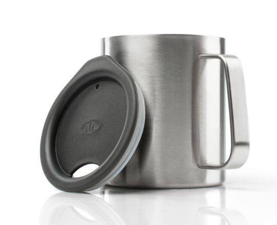 Hrnek GSI Glacier Stainless Camp Cup 296 ml olive (1)