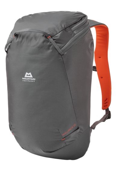 Lezecký batoh Mountain Equipment Wallpack 20L Anvil/CardinaL orange