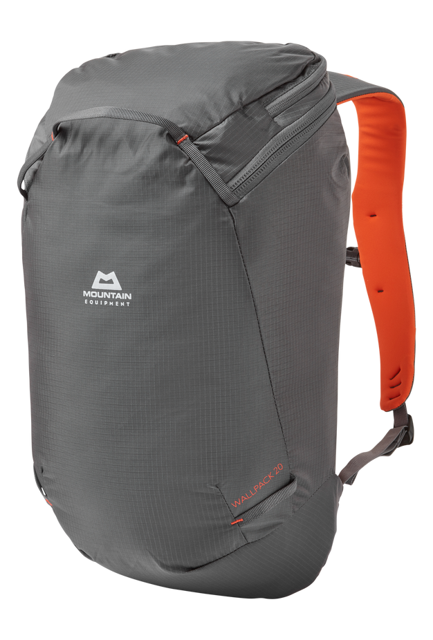 Lezecký batoh Mountain Equipment Wallpack 20L Anvil/CardinaL orange