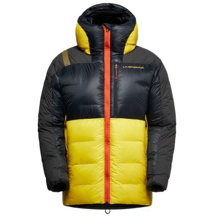 Pánská bunda La Sportiva OLYMPUS TECH DOWN PARKA black/yellow