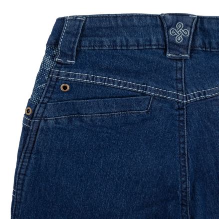 Dětské bavlněné kalhoty Kilpi Danny-J Dark Blue (3)
