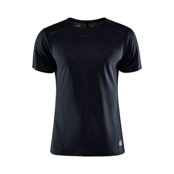 Pánské běžecké tričko s krátkým rukávem CRAFT PRO Hypervent SS černá