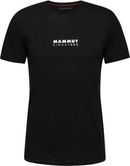 Pánské triko MAMMUT Logo T-Shirt Black