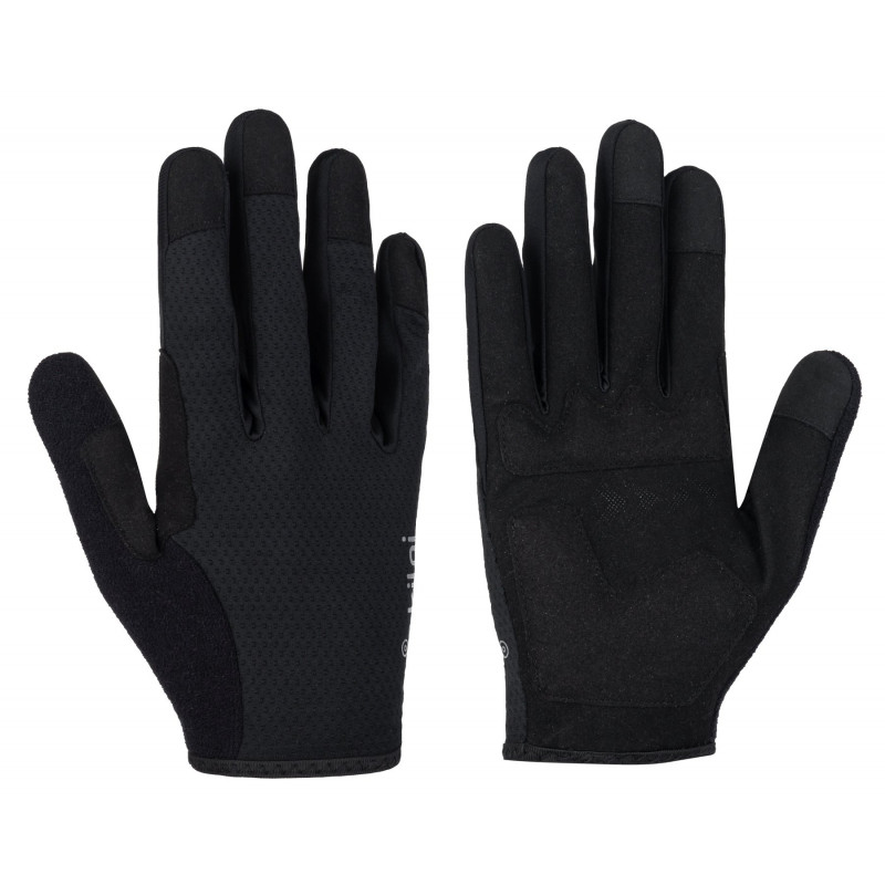 Cyklistické rukavice Kilpi Fingers-Unisex černé L