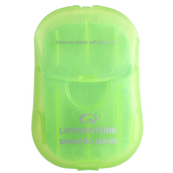 Šampónové pásky Lifeventure Shampoo Leaves 50 ks
