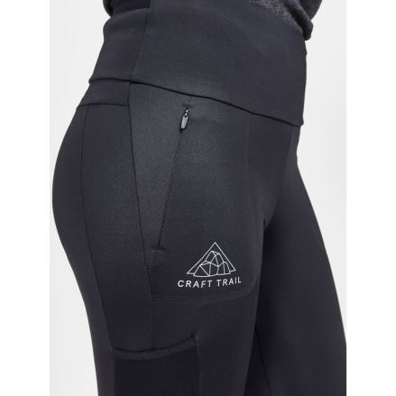 Dámské běžecké kalhoty Craft Pro Trail Tights Černá (3)