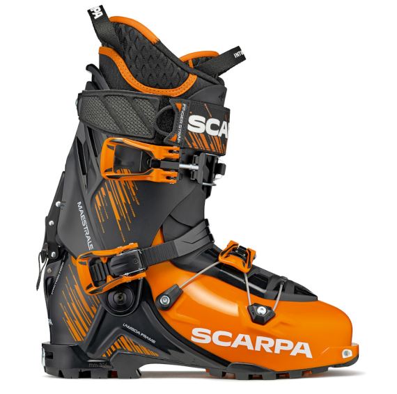 Pánská skialpová obuv Scarpa Maestrale 4.0 black/orange
