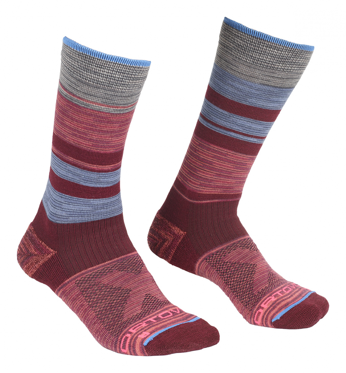 Dámské funkční termo ponožky Ortovox All Mountain Mid Socks multicolour 35-38 EU