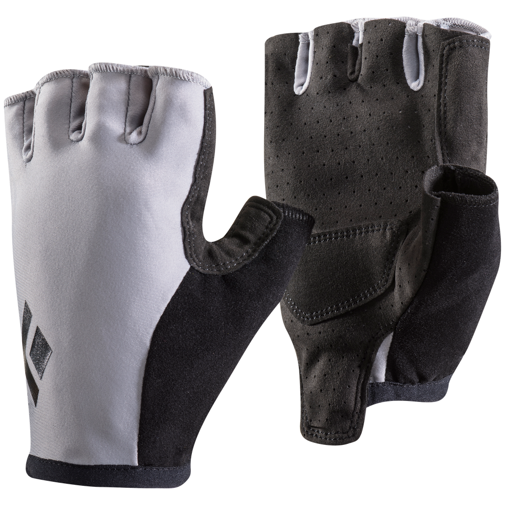 Pánské půlprstové rukavice Black Diamond Trial Gloves Nickel XL