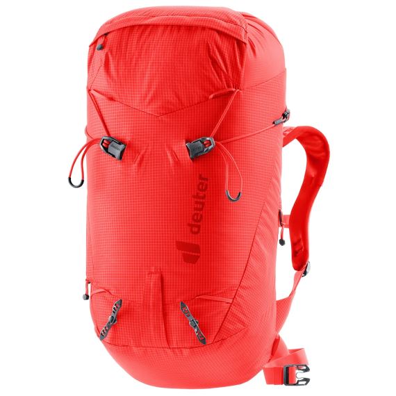 Dámský lezecký batoh Deuter Guide Lite 22 SL poppy-crimson