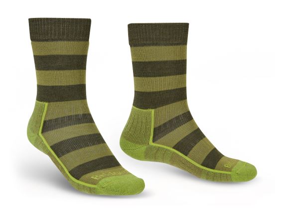 Pánské ponožky Bridgedale Hike LW MP Boot green/dark green/106