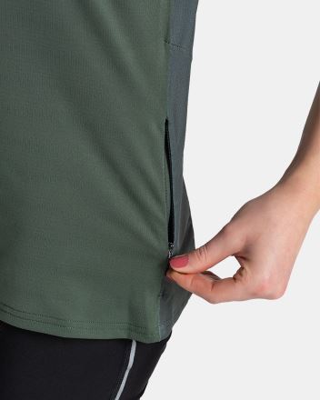 Dámský cyklo dres Kilpi Remido-W dark green (2)