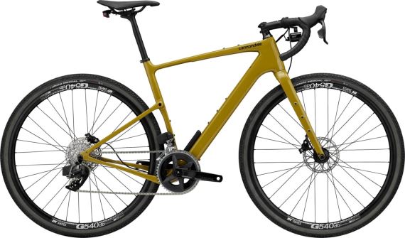 Gravel kolo Cannondale Topstone Carbon Rival AXS olive green