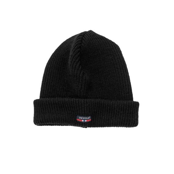 Čepice Devold Wool Beanie black