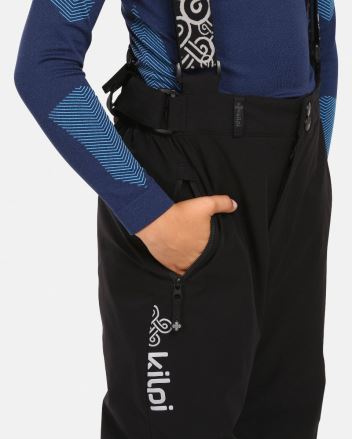 Dětské lyžařské kalhoty Kilpi Mimas-J Černá (3)
