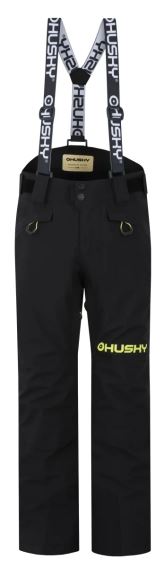 Dětské lyžařské kalhoty Husky Gunis Kids black