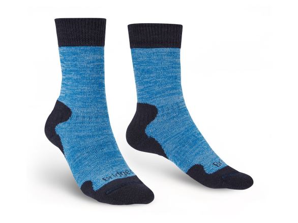 Dámské ponožky Bridgedale Explorer HW MC Boot blue marl/422