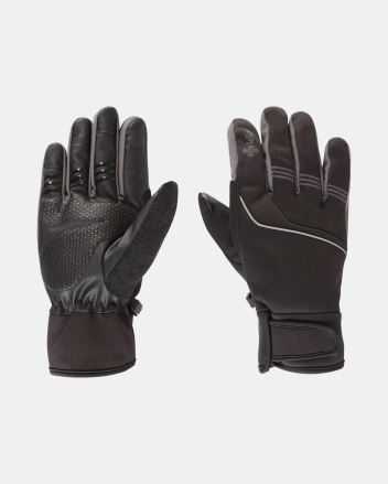 Softshellové zateplené rukavice Kilpi CINQO-U BLK
