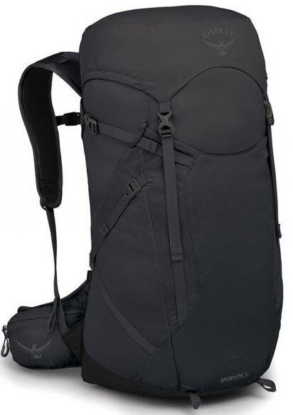 Turistický batoh Osprey Sportlite 30L Dark charcoaL grey M/L