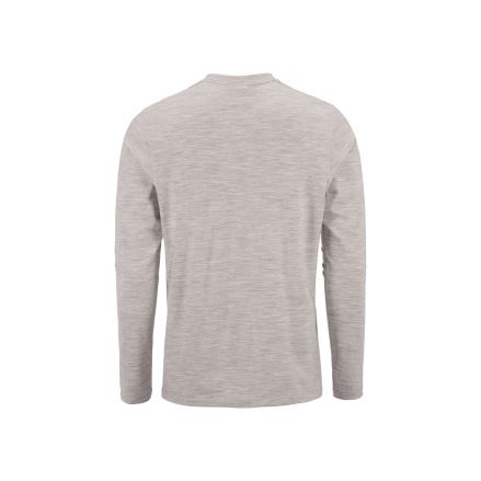 Pánské termotriko Craft Wool 95 LS grey melange (1)