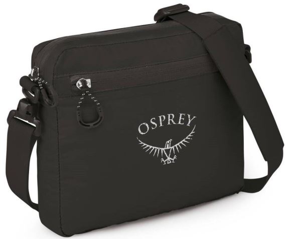 Cestovatelská táška Osprey Ultralight Shoulder Satchel black