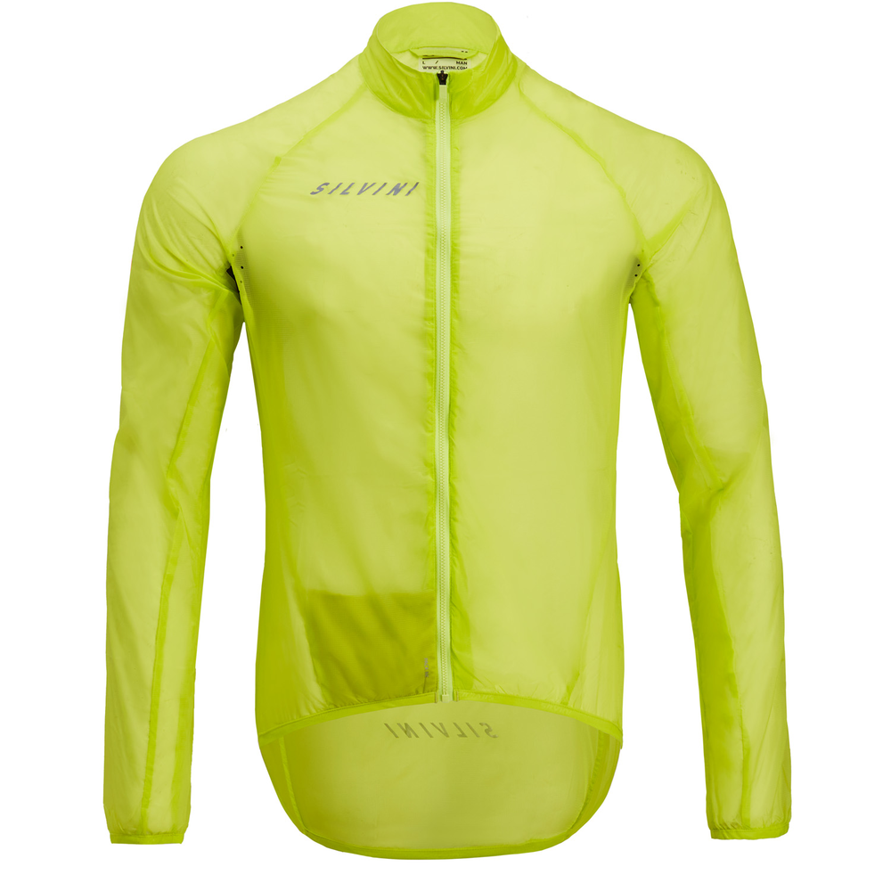 Pánská cyklo bunda Silvini Montilio Lime black L