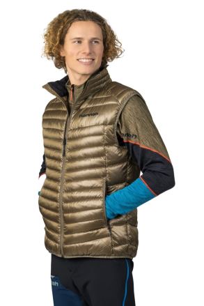 Pánská turistická vesta Hannah Adare Khaki stripe (6)
