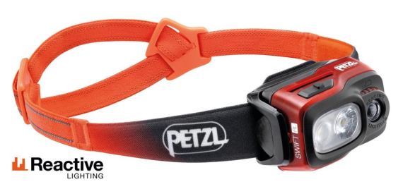 Čelovka Petzl Swift® RL Orange 0