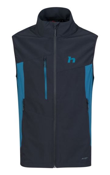 Pánská softshellová vesta Hannah Carsten Vest anthracite/sailor blue