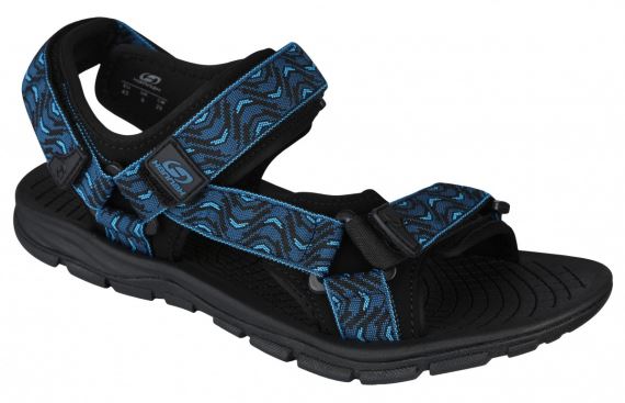 Unisex sandály Hannah Feet Moroccan blue (wave)