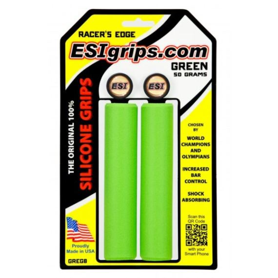Gripy ESI Grips Racer´s Edge 50g zelená