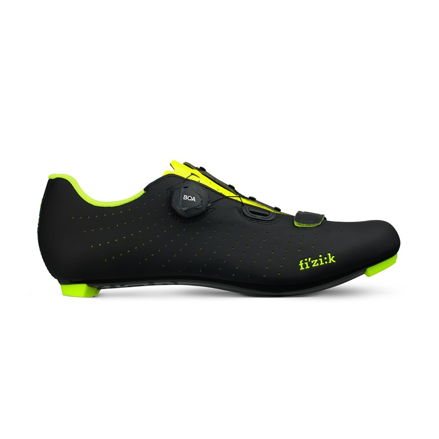 Pánské tretry Fizik Overcurve R5 black/yellow fluo 42 EU