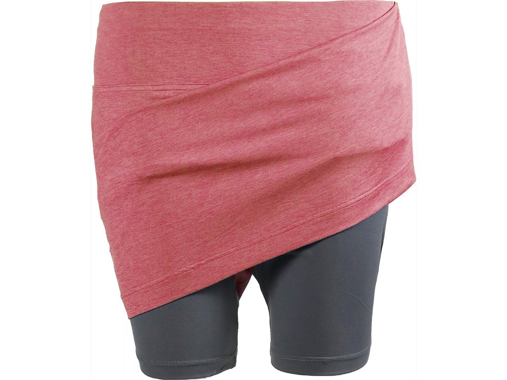 Dámská šortková sukně SKHOOP Mia Knee Skort růžová M