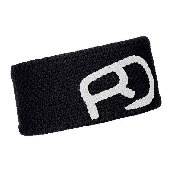 Pánská čelenka Ortovox Rock'n'Wool Headband black raven