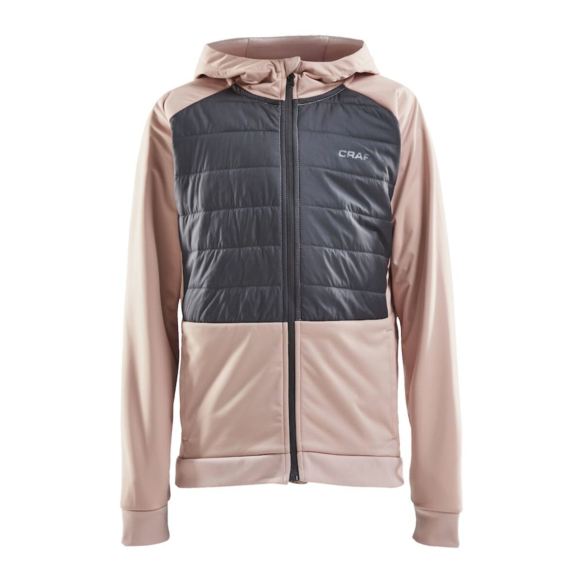 Dětská bunda Craft Adv Thermal XC Hood Junior oranžová 146