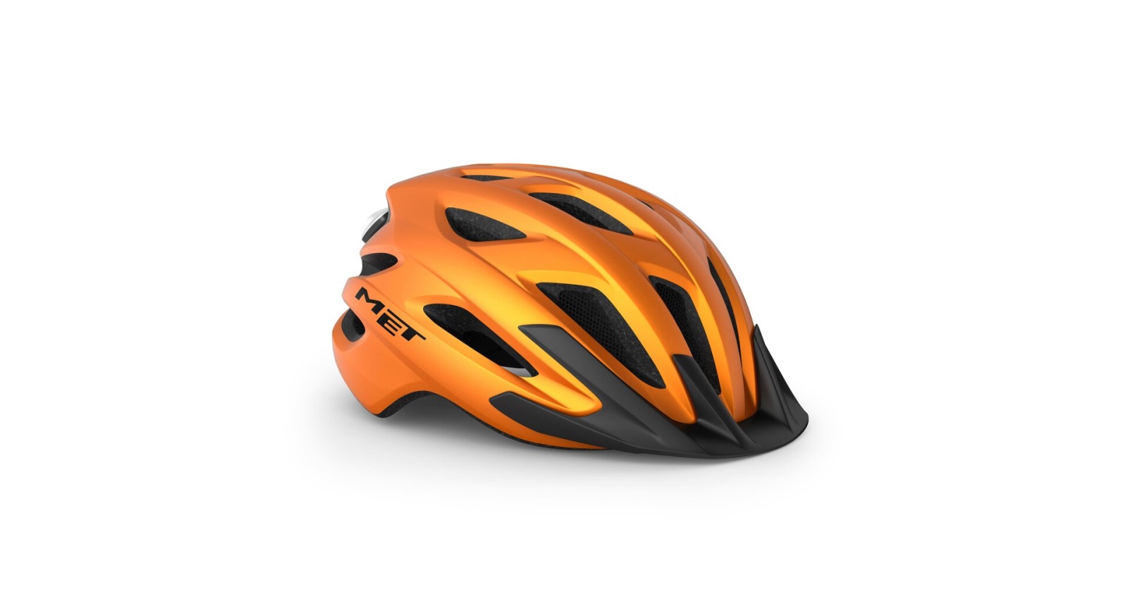 Cyklistická přilba MET Crossover oranžová 60-64cm