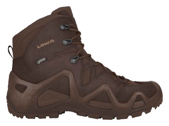 Vojenské boty LOWA Zephyr GTX MID TF dark brown