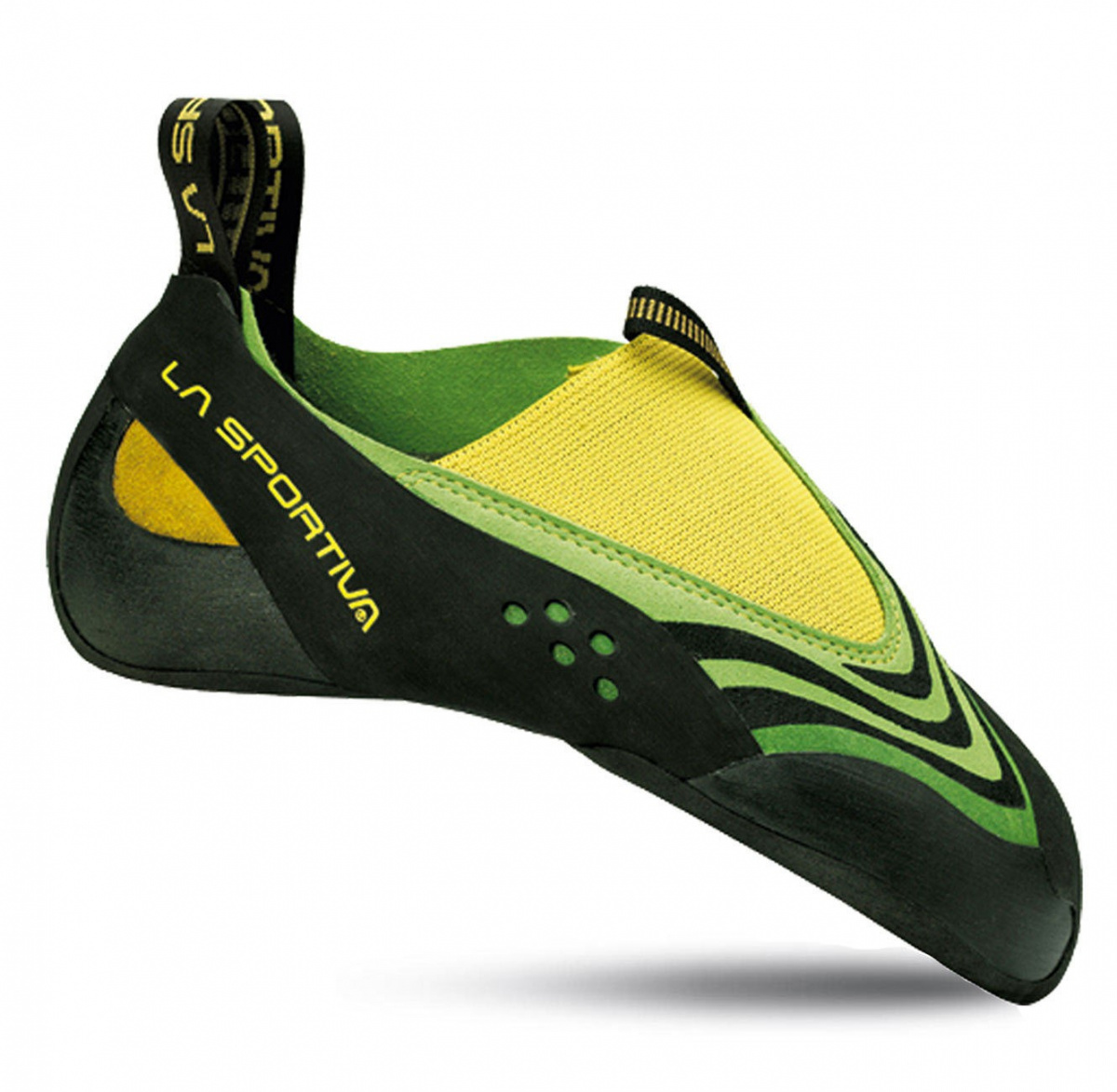 Lezečky La Sportiva Speedster green/yellow 34 EU