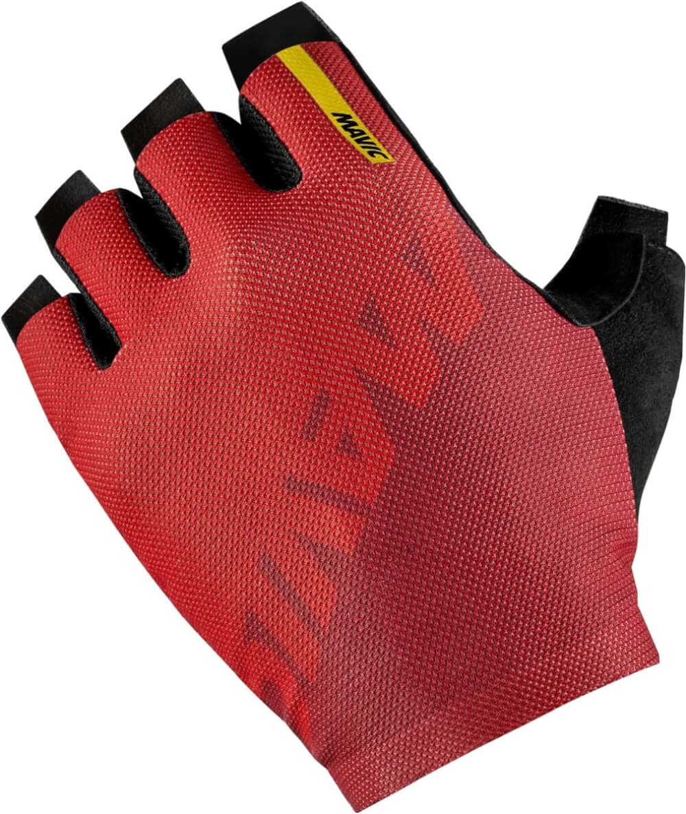Cyklistické strečové rukavice Mavic Cosmic Haute red L