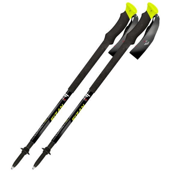 Trekové hole Fizan Compact Pro yellow