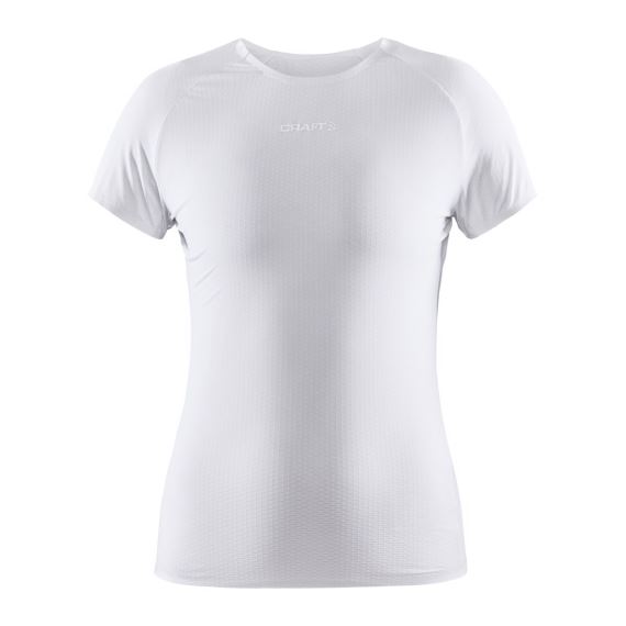 Dámské funkční tričko s krátkým rukávem CRAFT PRO Dry Nanoweight SS bílá