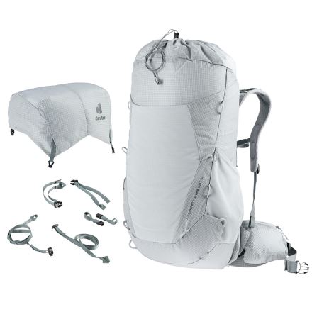 Dámský turistický batoh Deuter Aircontact Ultra 35L+5L SL tin-shale one-size (4)