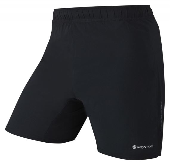 Pánské běžecké kraťasy Montane Dragon 7" Shorts Black